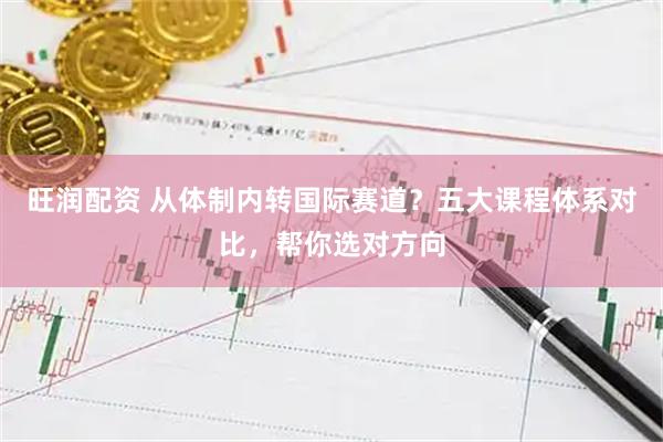 旺润配资 从体制内转国际赛道？五大课程体系对比，帮你选对方向